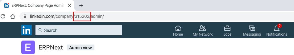 Company ID у LinkedIn